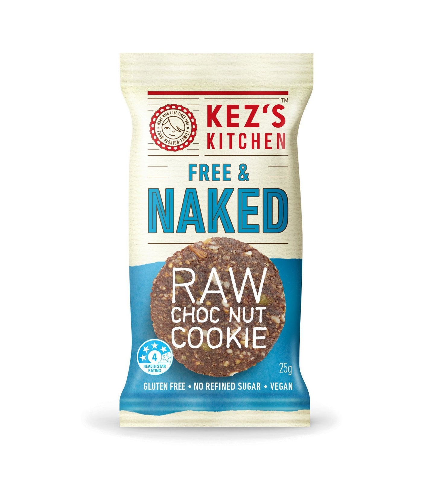 Raw Choc Nut Cookie - GoodnessMe