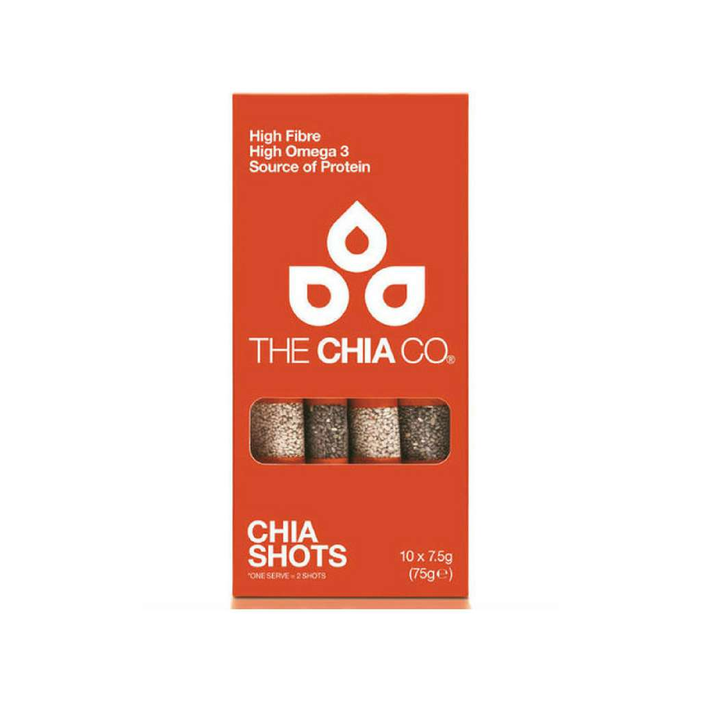 The Chia Co - Chia Shots Black & White 8g - GoodnessMe
