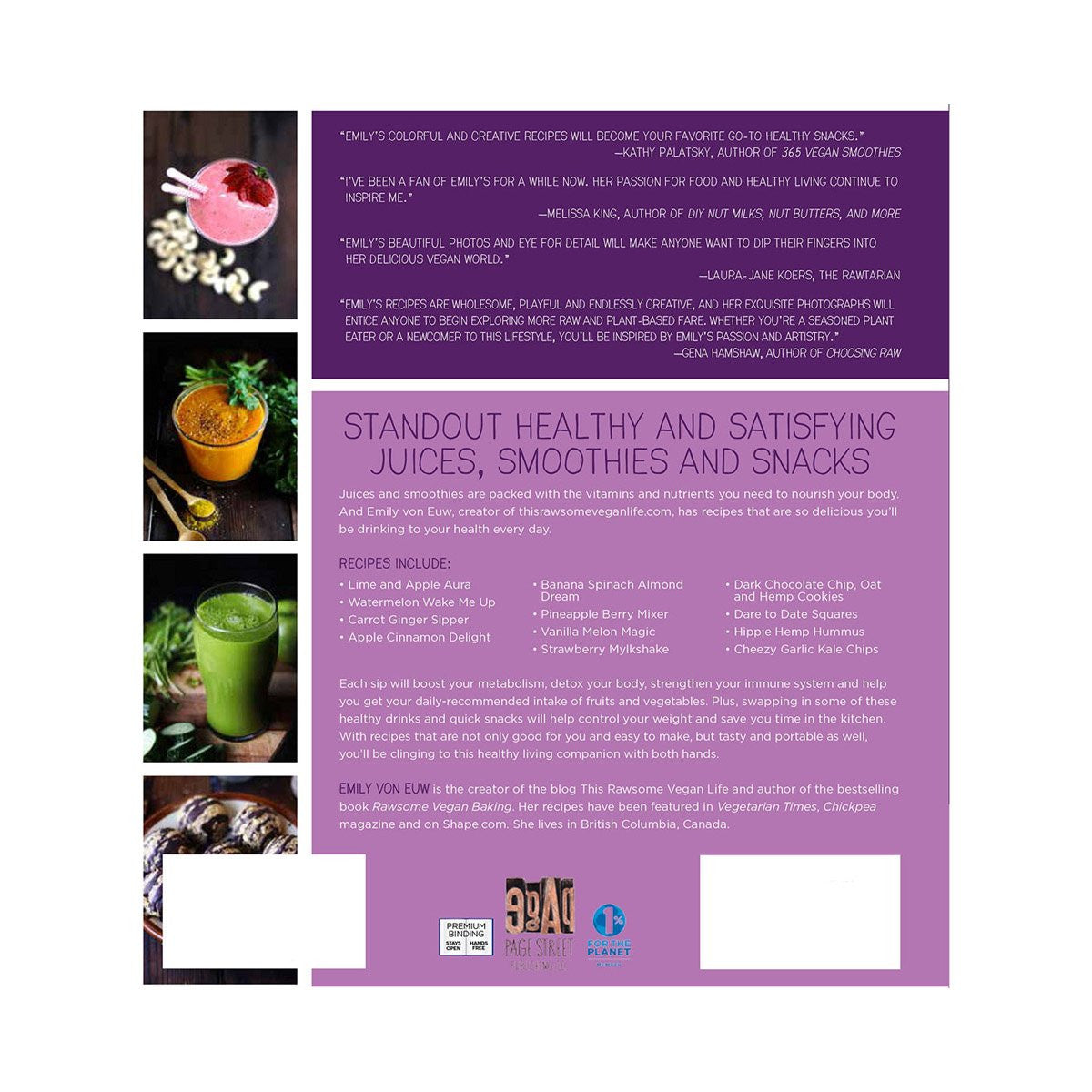 100 Best Juices & Smoothies by Emily Von Euw - GoodnessMe